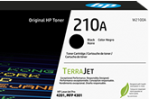 HP 210A Black Original LaserJet Toner Cartridge, W2100A